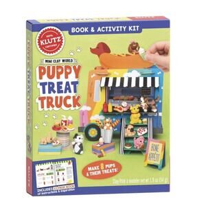 KLUTZ Mini Clay World Puppy Treat Truck Craft Kit